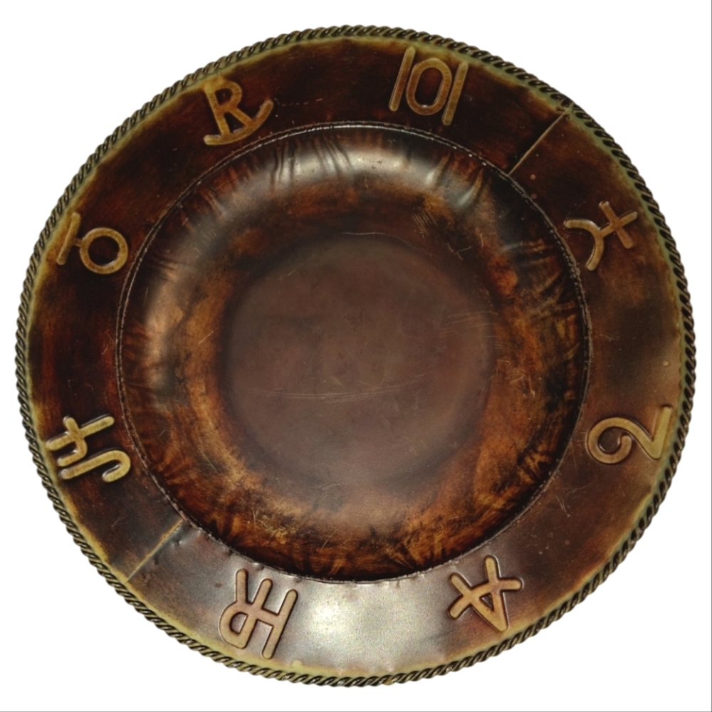 Cowboy Living Iron Charger Plate